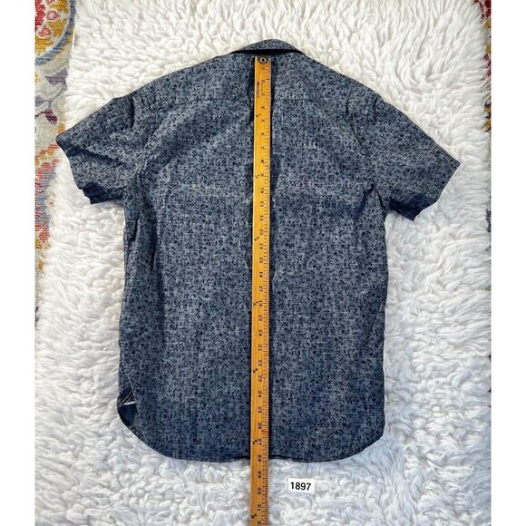 American Heritage Dawson & Brooks Shirt Mens Small Floral Short Sleeve Button up - Picture 5 of 7